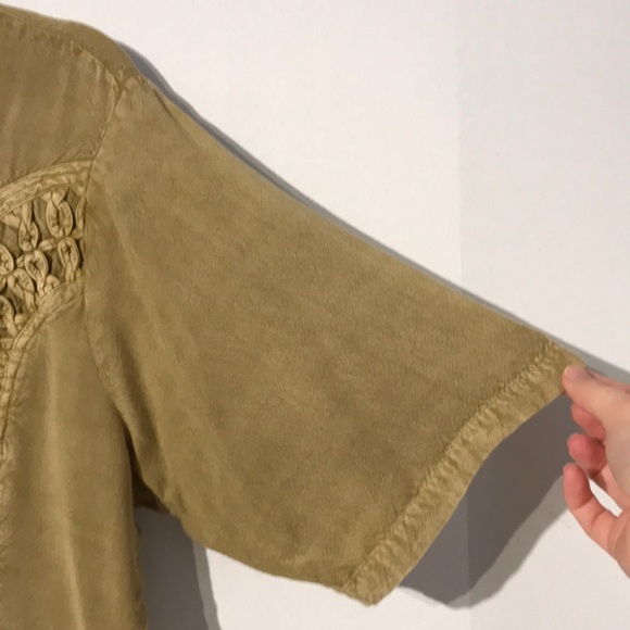 Vintage boho cropped top - Picture 3 of 7